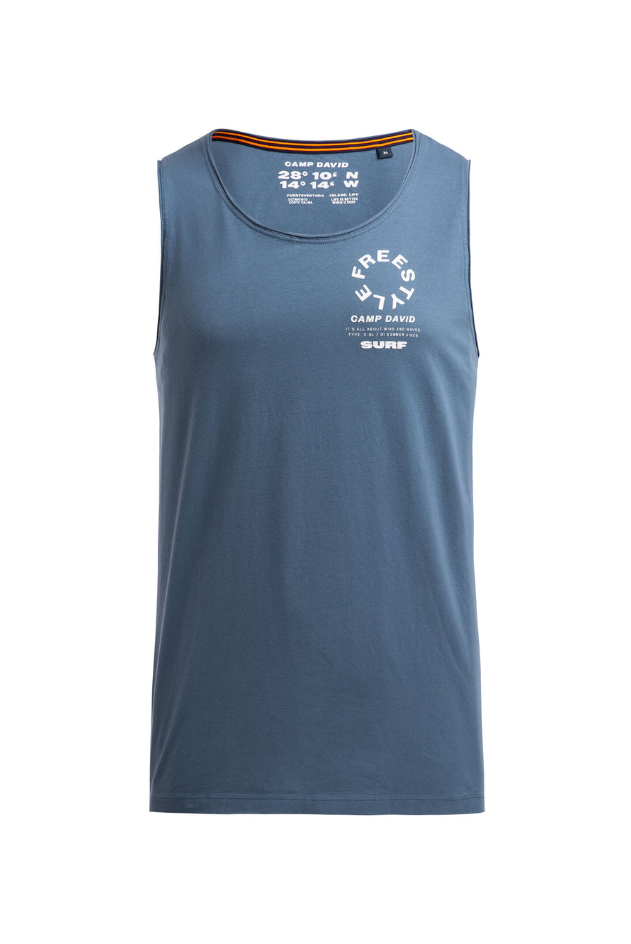 Tanktop z nadrukiem z tyłu