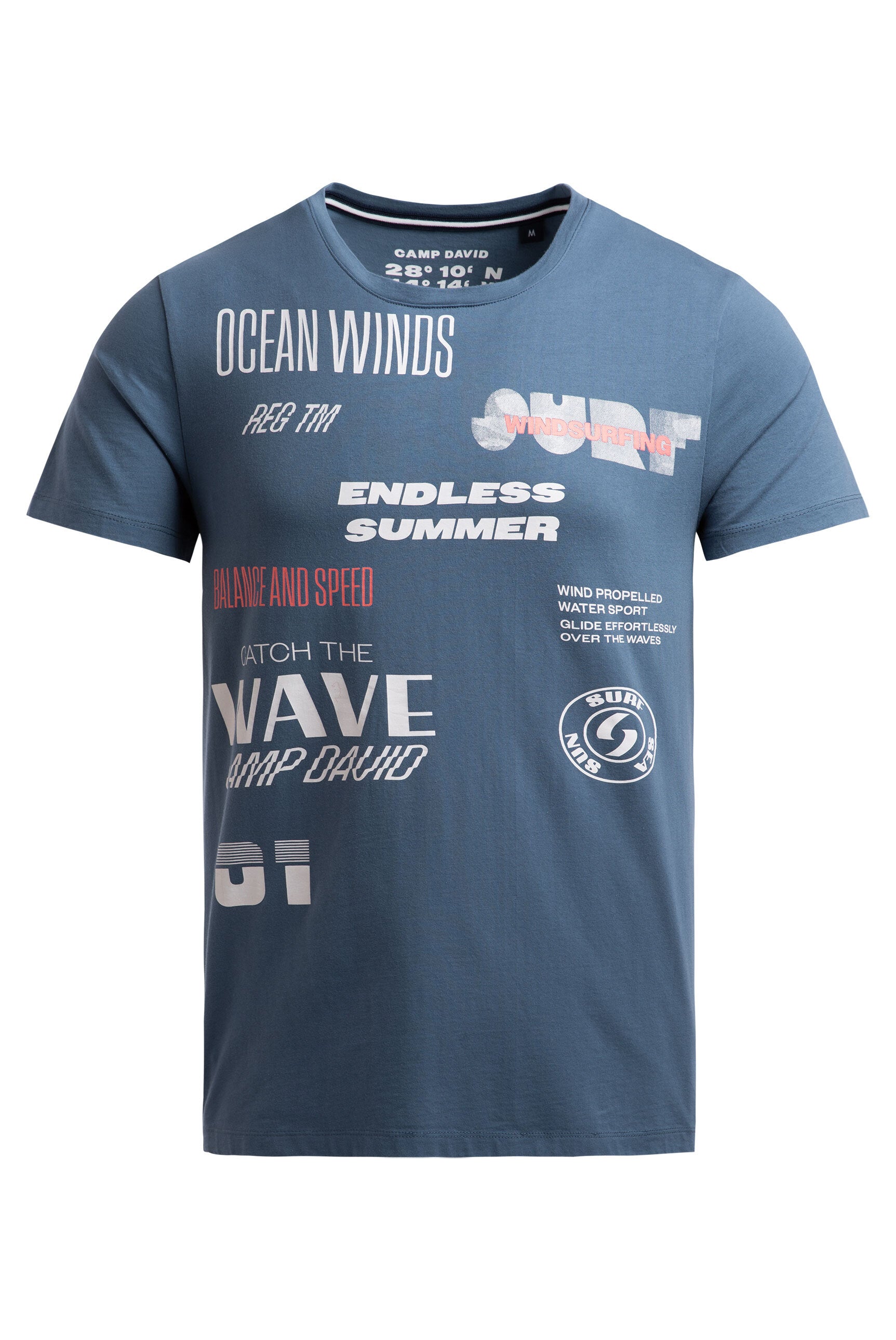 T-shirt z okrągłym dekoltem i grafiką
