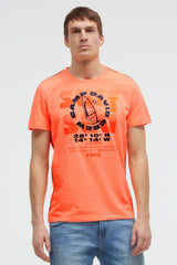 T-shirt z okrągłym dekoltem i grafiką