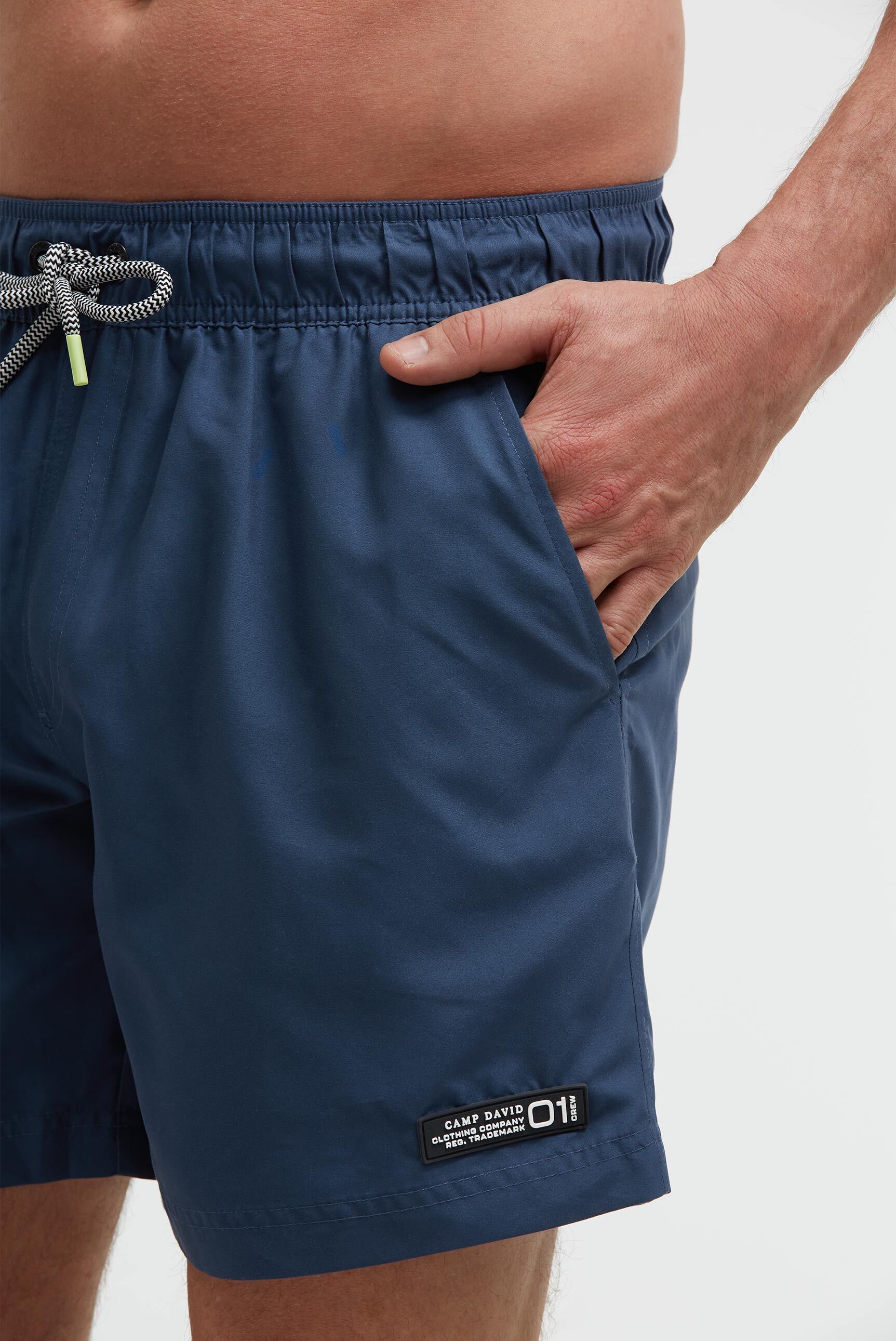 Beachshorts mit Rubber Patch - 5