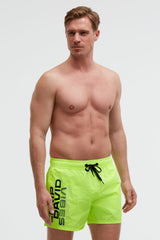 Kąpielówki z nadrukowanym logo
