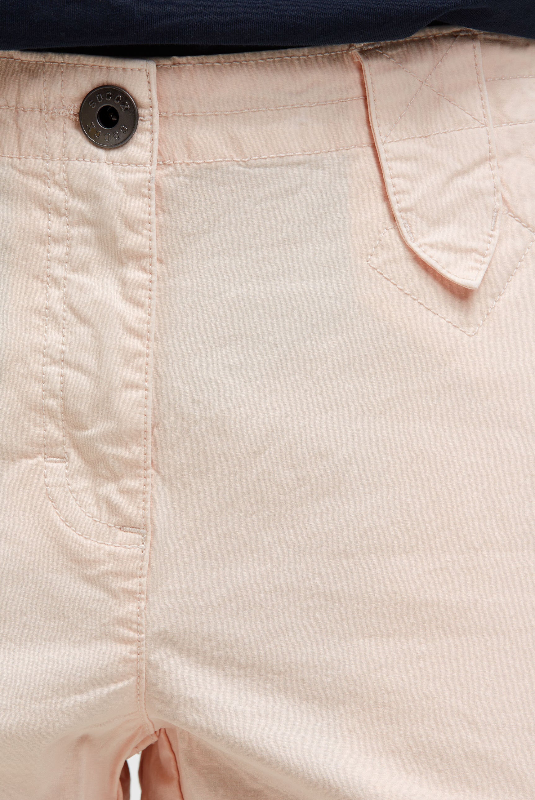 Basic Skaterhose mit Beintaschen milky beige - 4