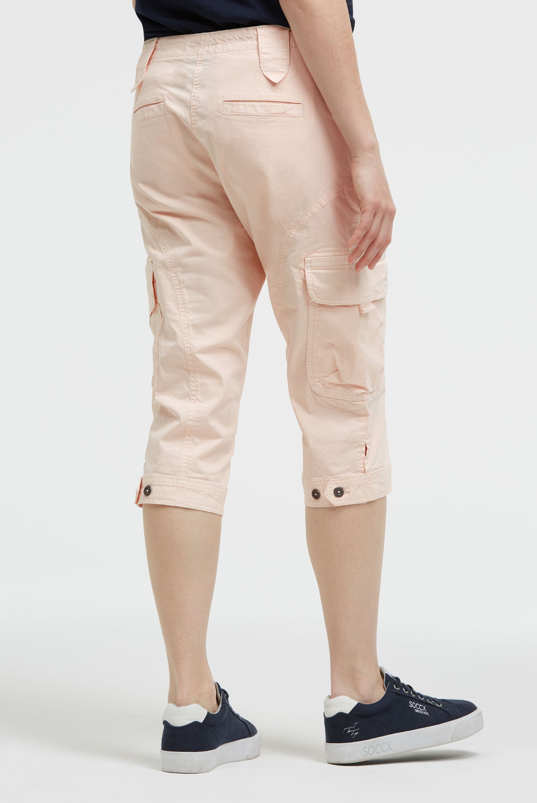 Basic Skaterhose mit Beintaschen milky beige - 5