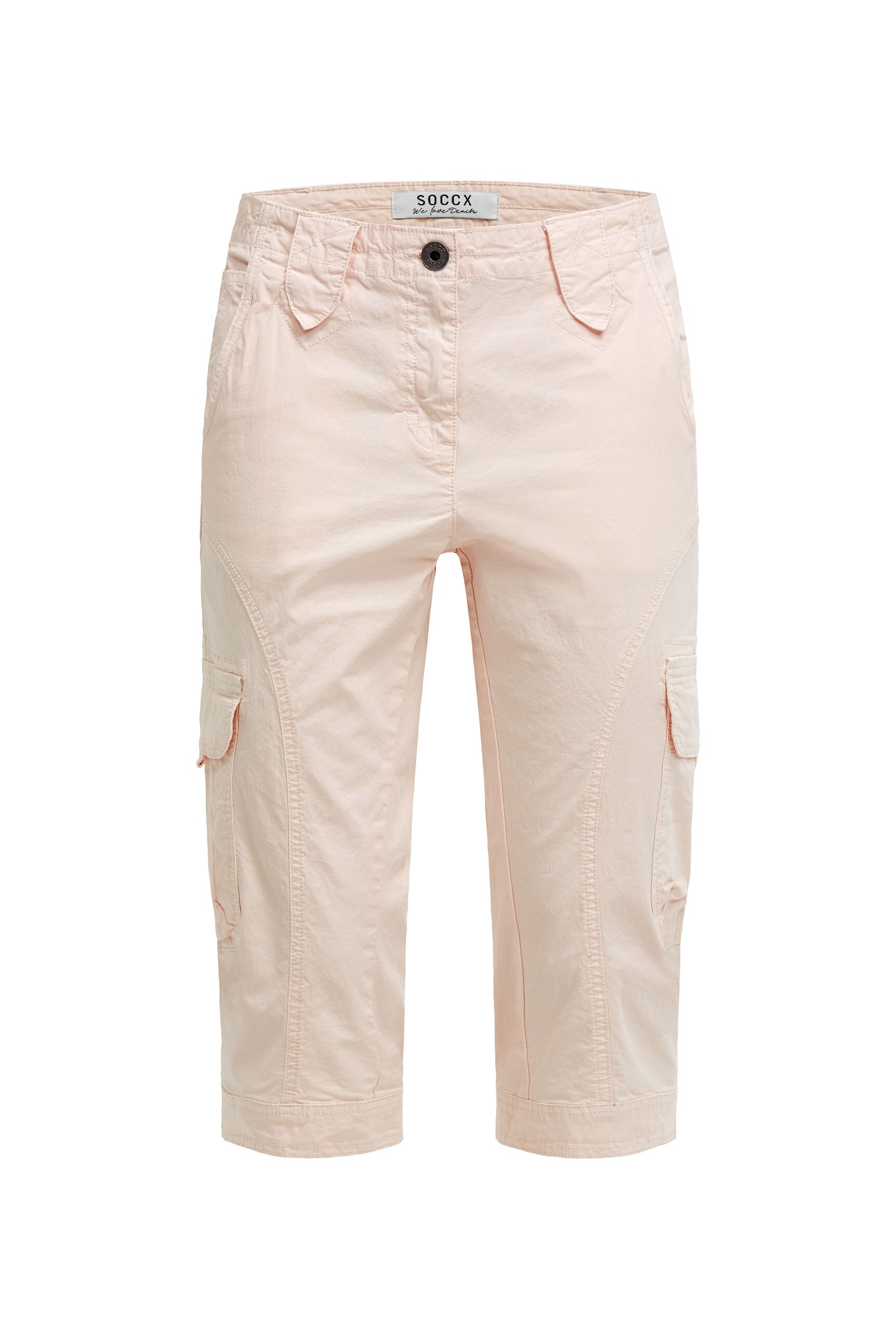 Basic Skaterhose mit Beintaschen milky beige - 1