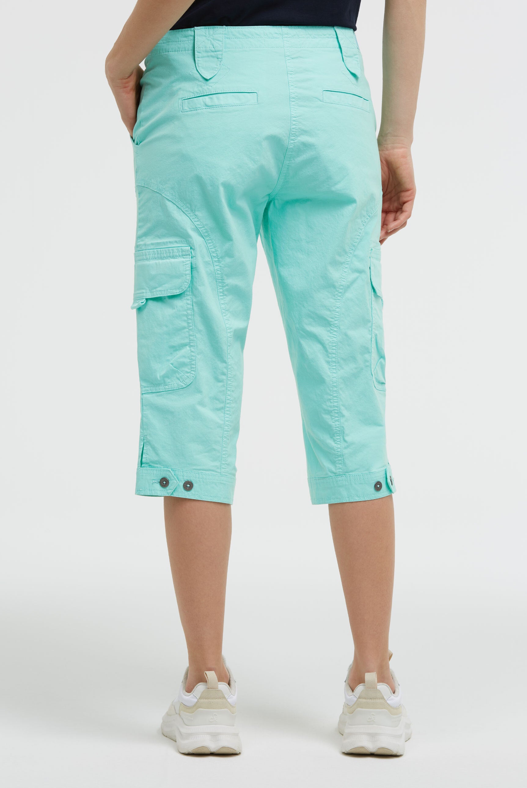 Basic Skaterhose mit Beintaschen crystal aqua - 5