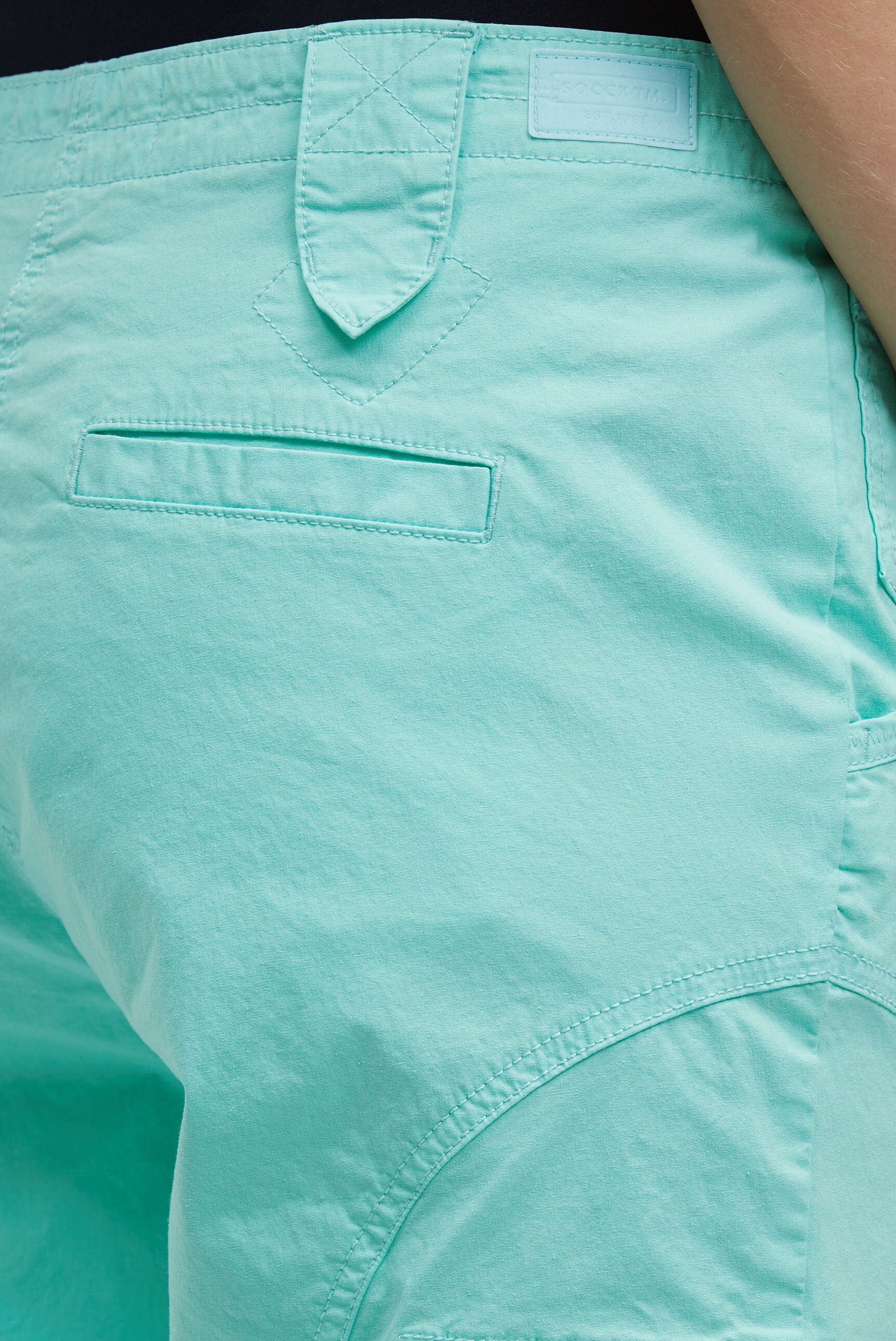Basic Skaterhose mit Beintaschen crystal aqua - 7