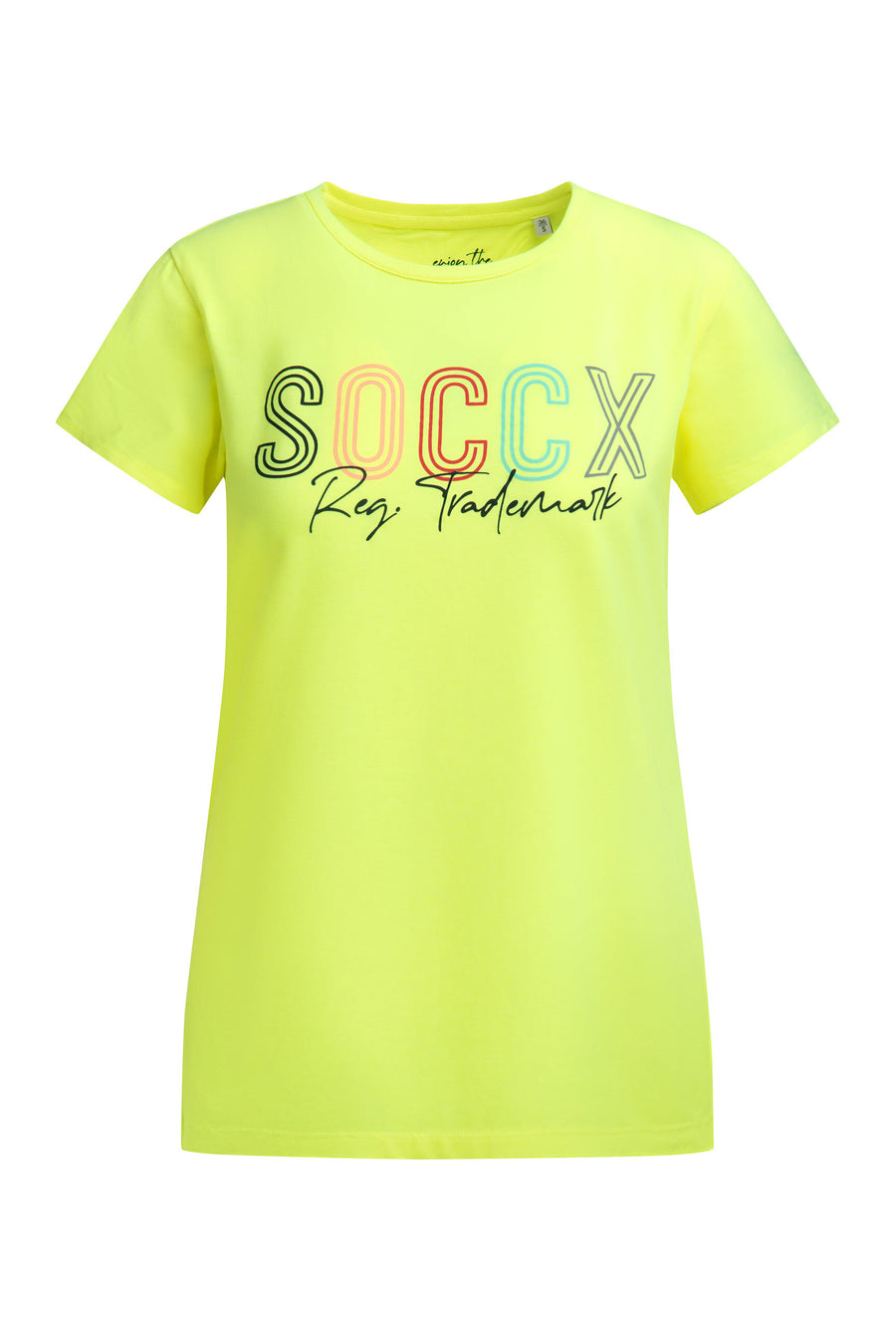 T-shirt basic z logo i okrągłym dekoltem