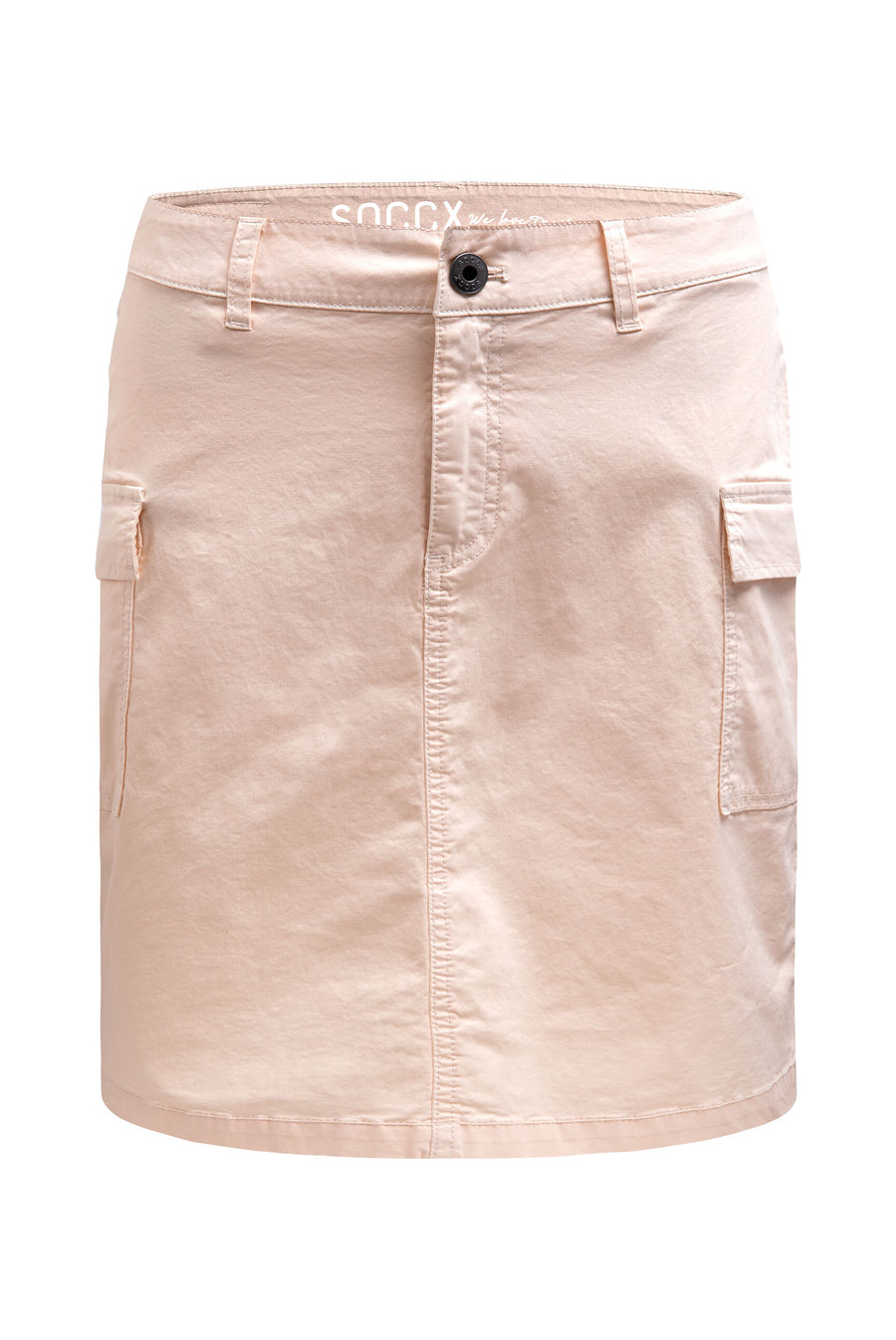 Basic Rock im Cargo-Stil milky beige
