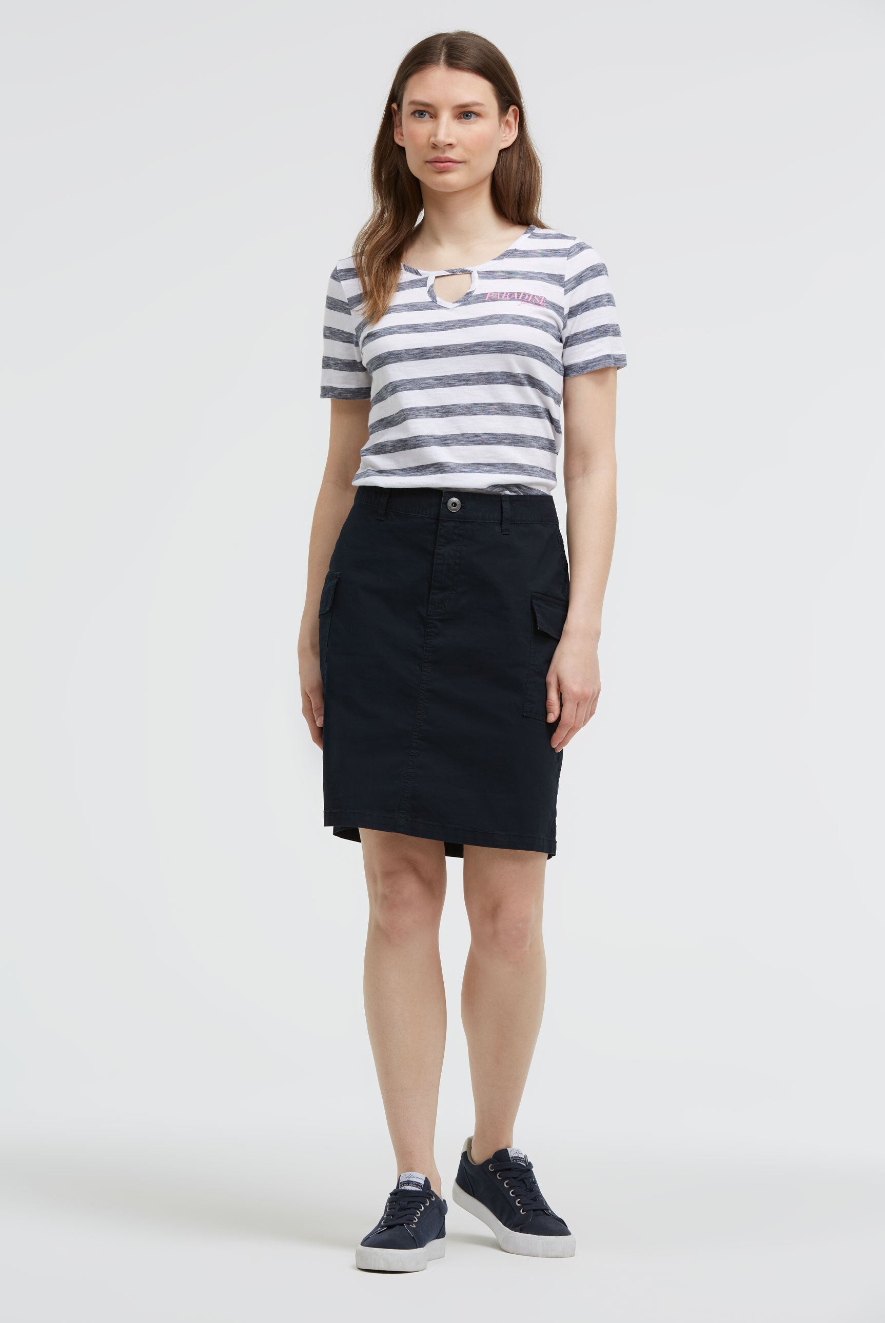 Spódnica basic w stylu cargo - 3