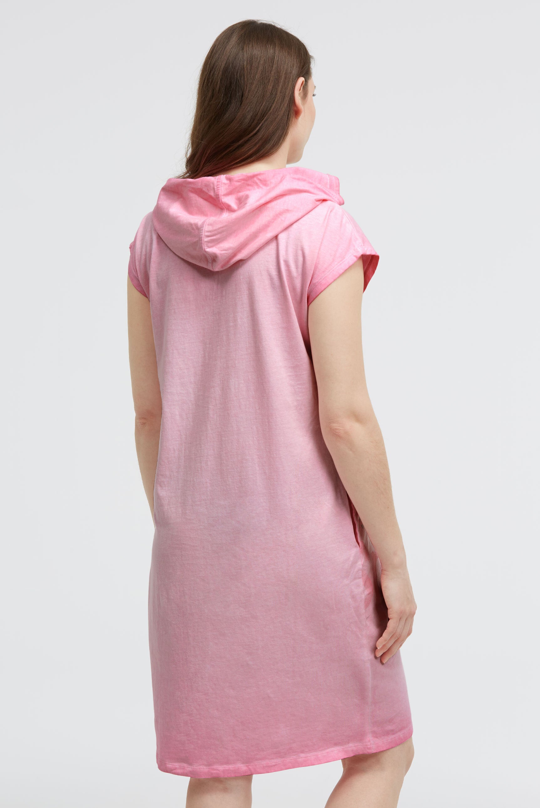 Bluza z kapturem basic z nadrukowanym napisem - 5