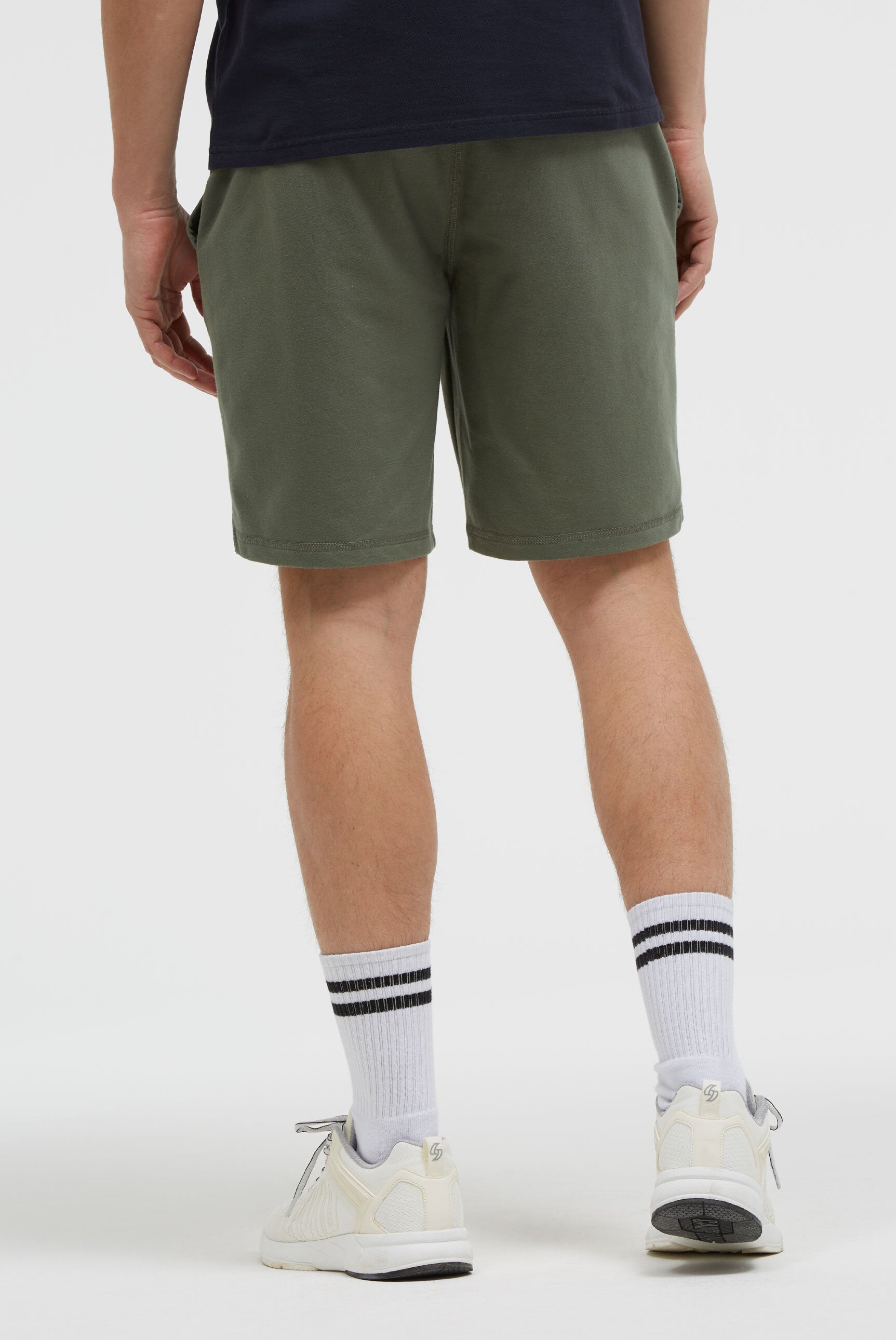 Basic Sweatshorts mit Label Print - 5