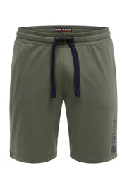 Basic Sweatshorts mit Label Print
