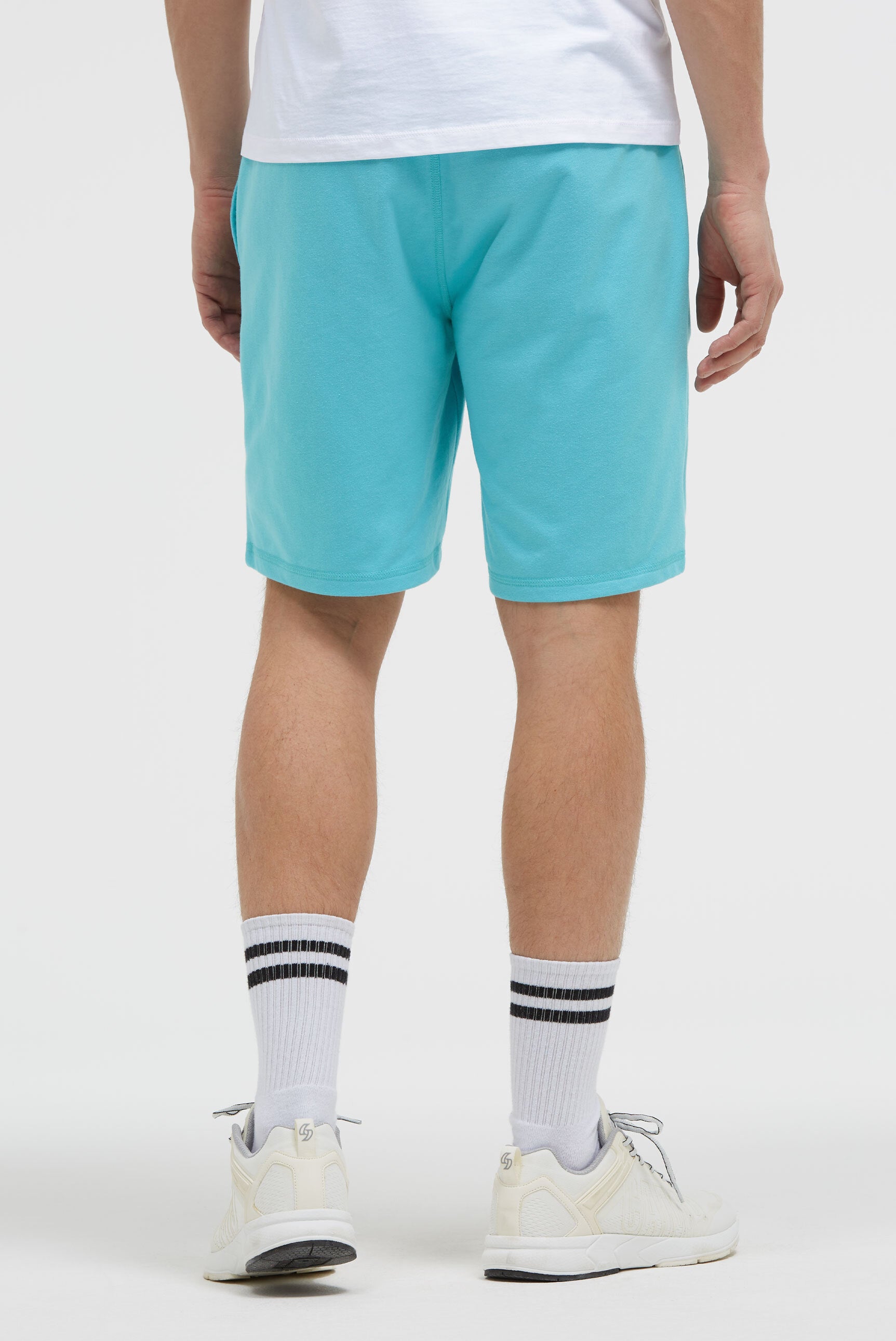 Basic Sweatshorts mit Label Print