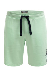 Basic Sweatshorts mit Label Print