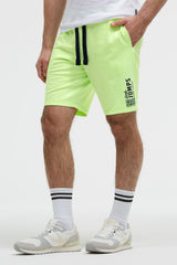Basic Sweatshorts mit Label Print