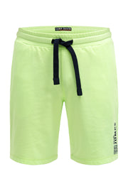 Basic Sweatshorts mit Label Print