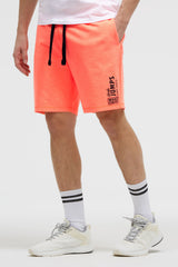 Basic Sweatshorts mit Label Print