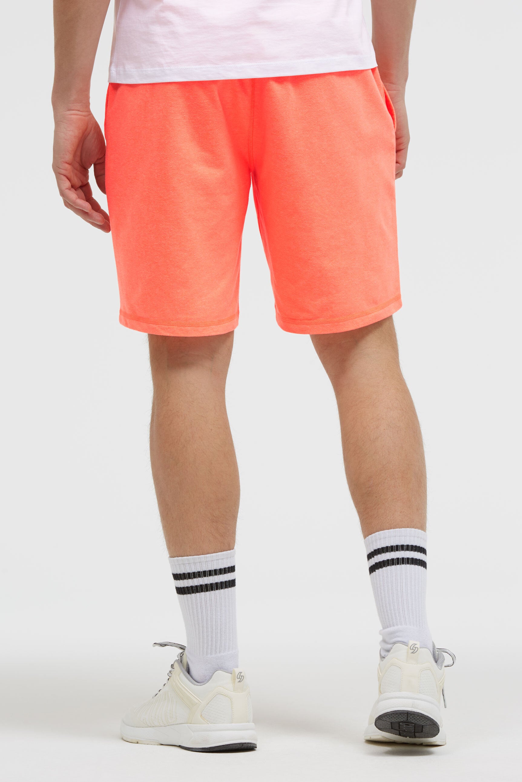 Basic Sweatshorts mit Label Print - 5