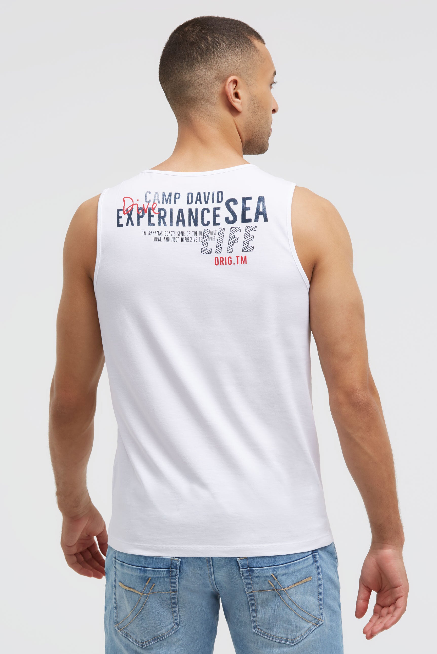 Muskelshirt mit Logo Prints - 5