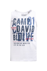 Muskelshirt mit Logo Prints