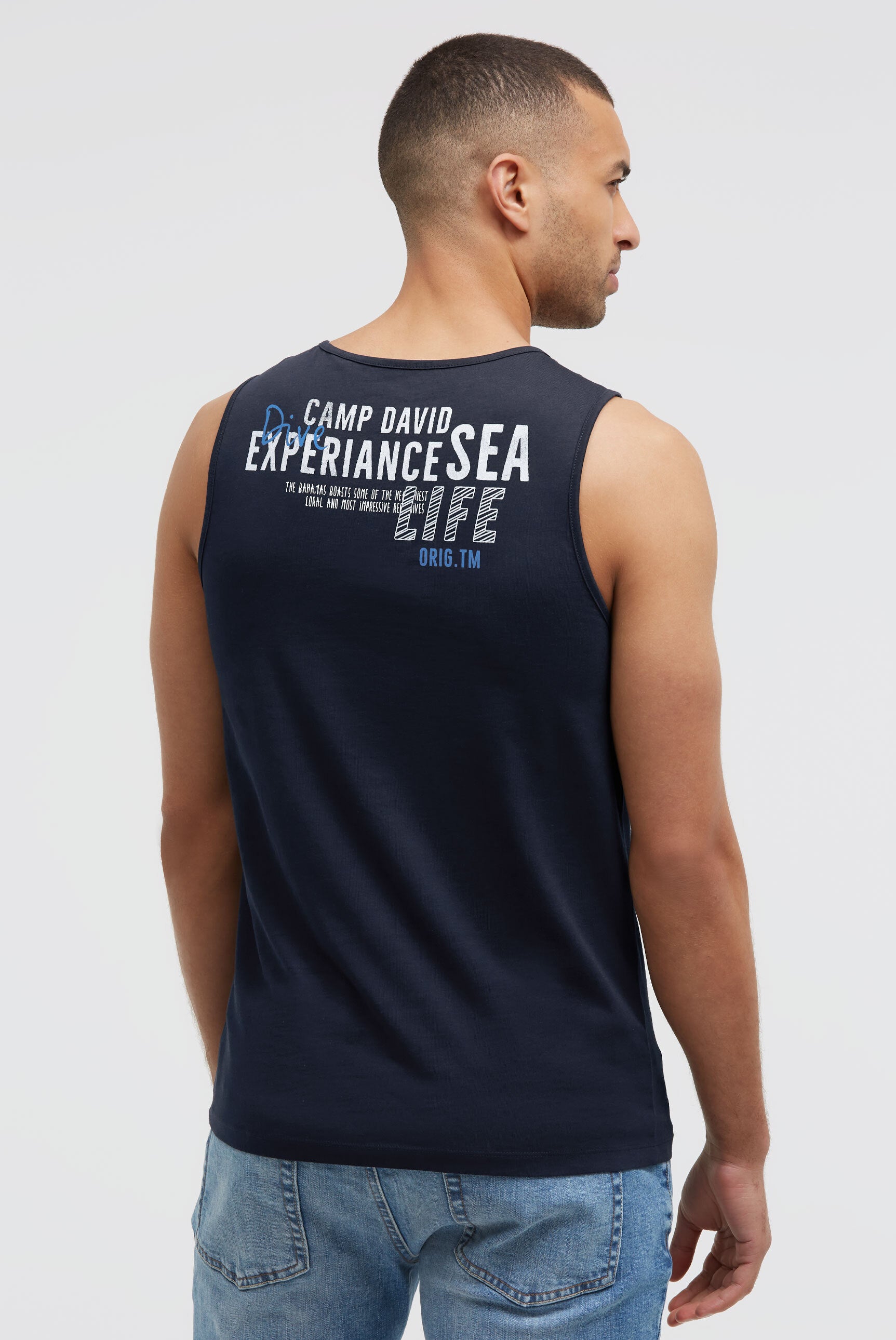 Muskelshirt mit Logo Prints - 5