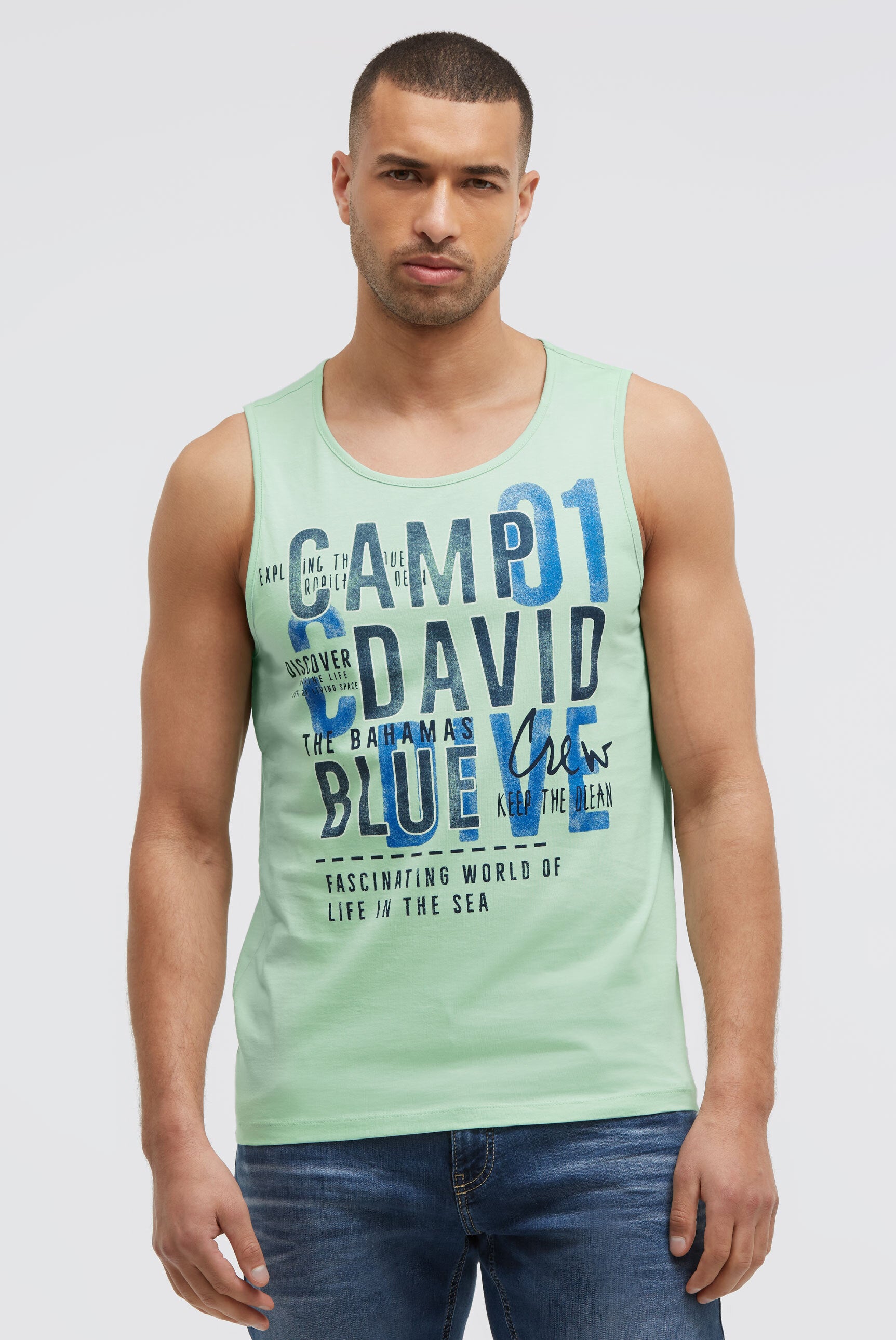 Muskelshirt mit Logo Prints - 2
