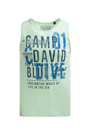 Muskelshirt mit Logo Prints