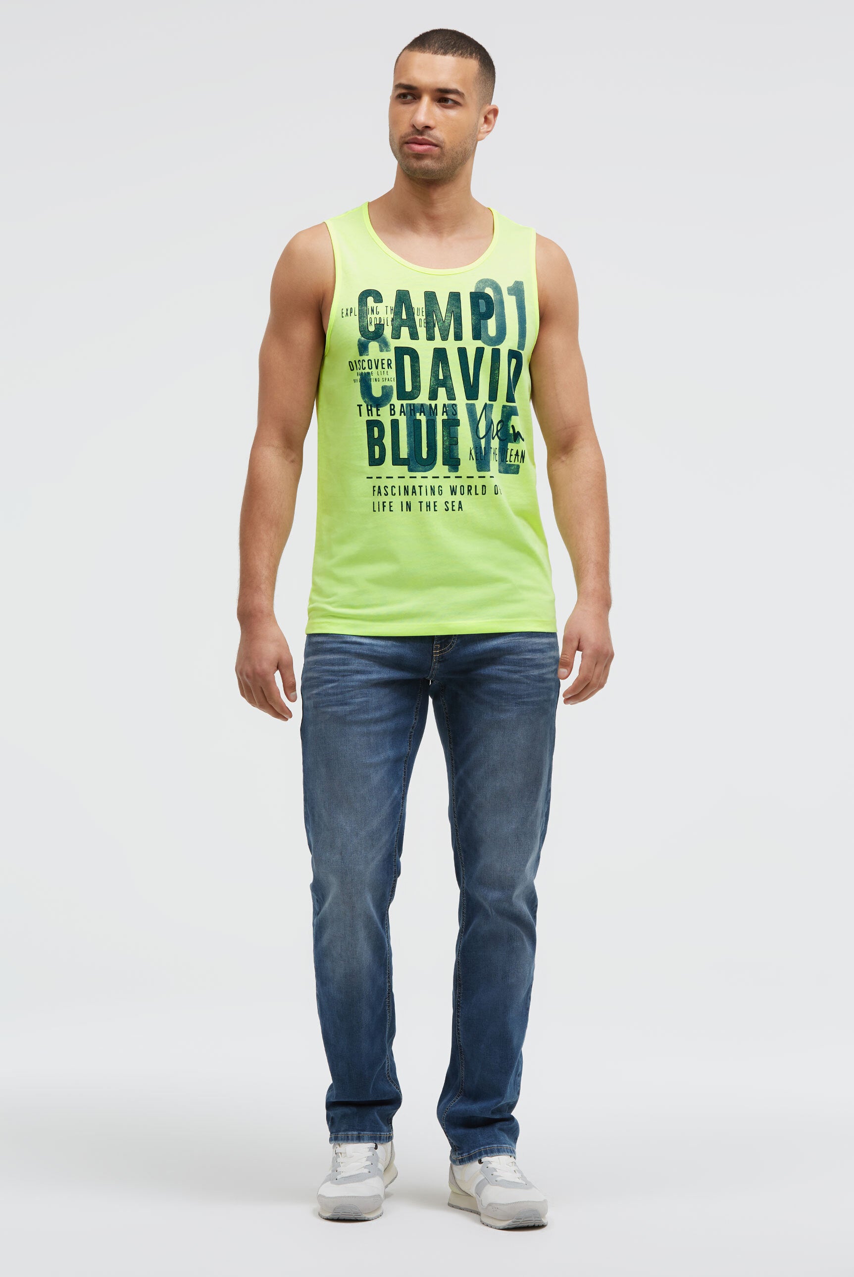 Muskelshirt mit Logo Prints - 3