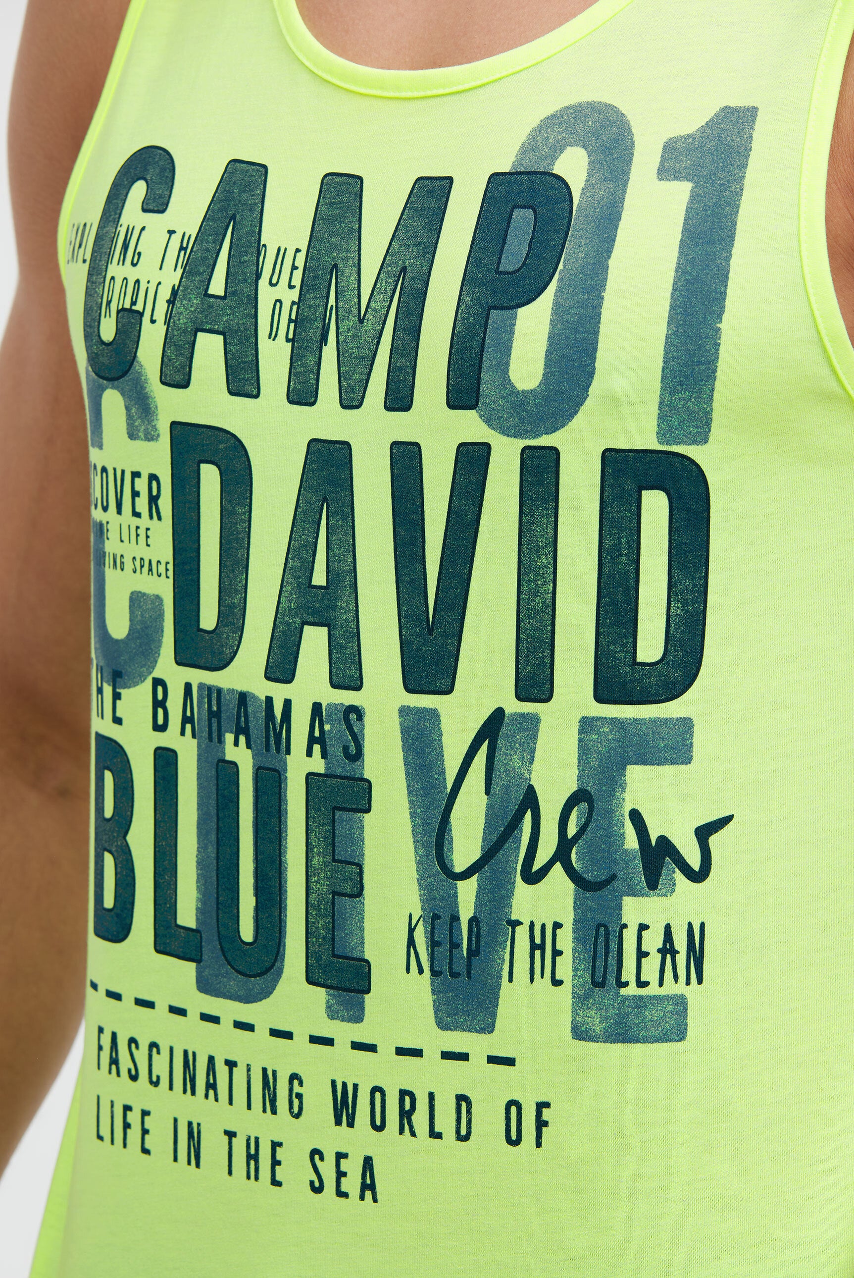 Muskelshirt mit Logo Prints - 6