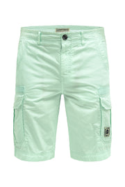 Cargo Shorts mit tonigen Tapes light mint