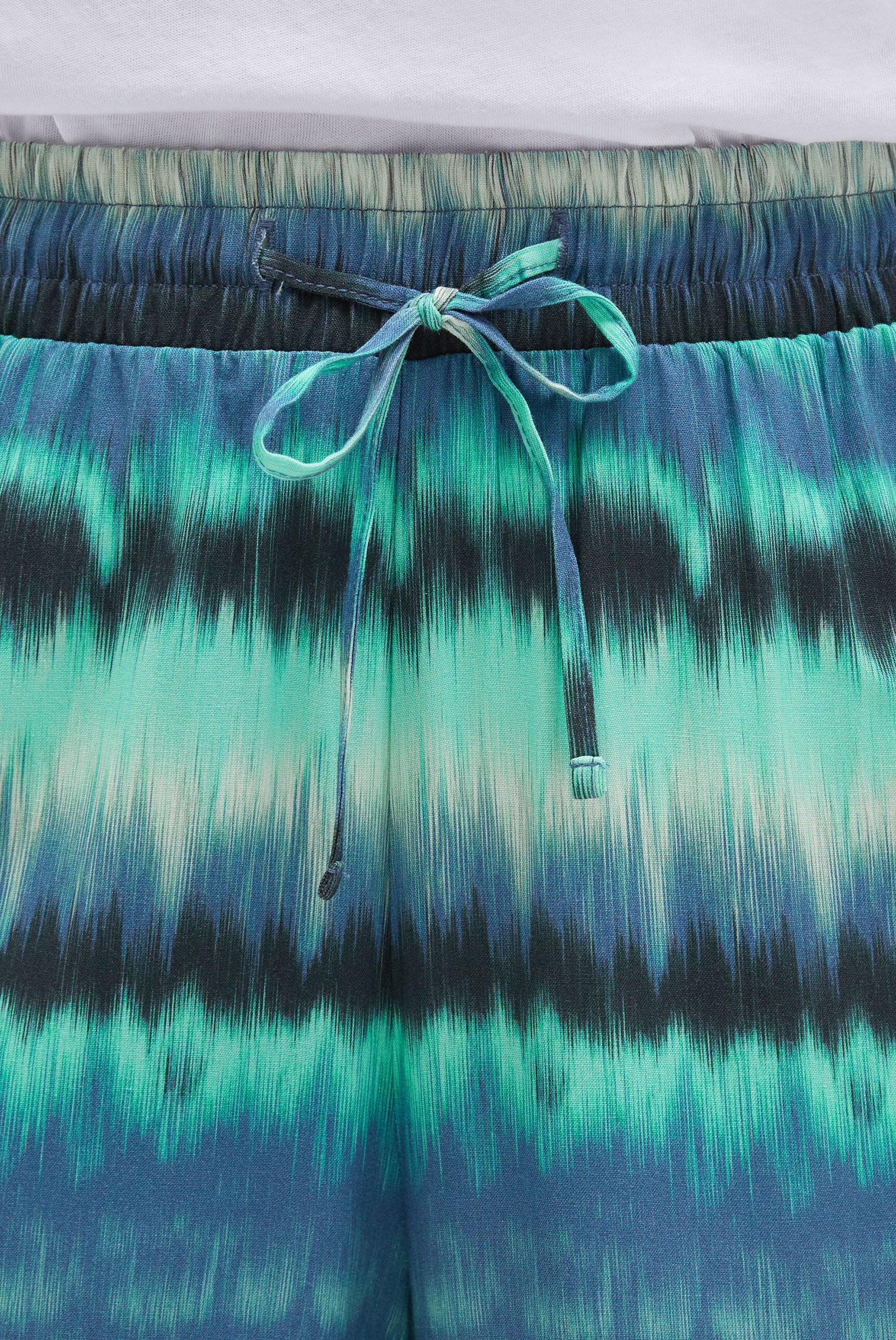 Palazzohose mit All Over Print soft azure - 4