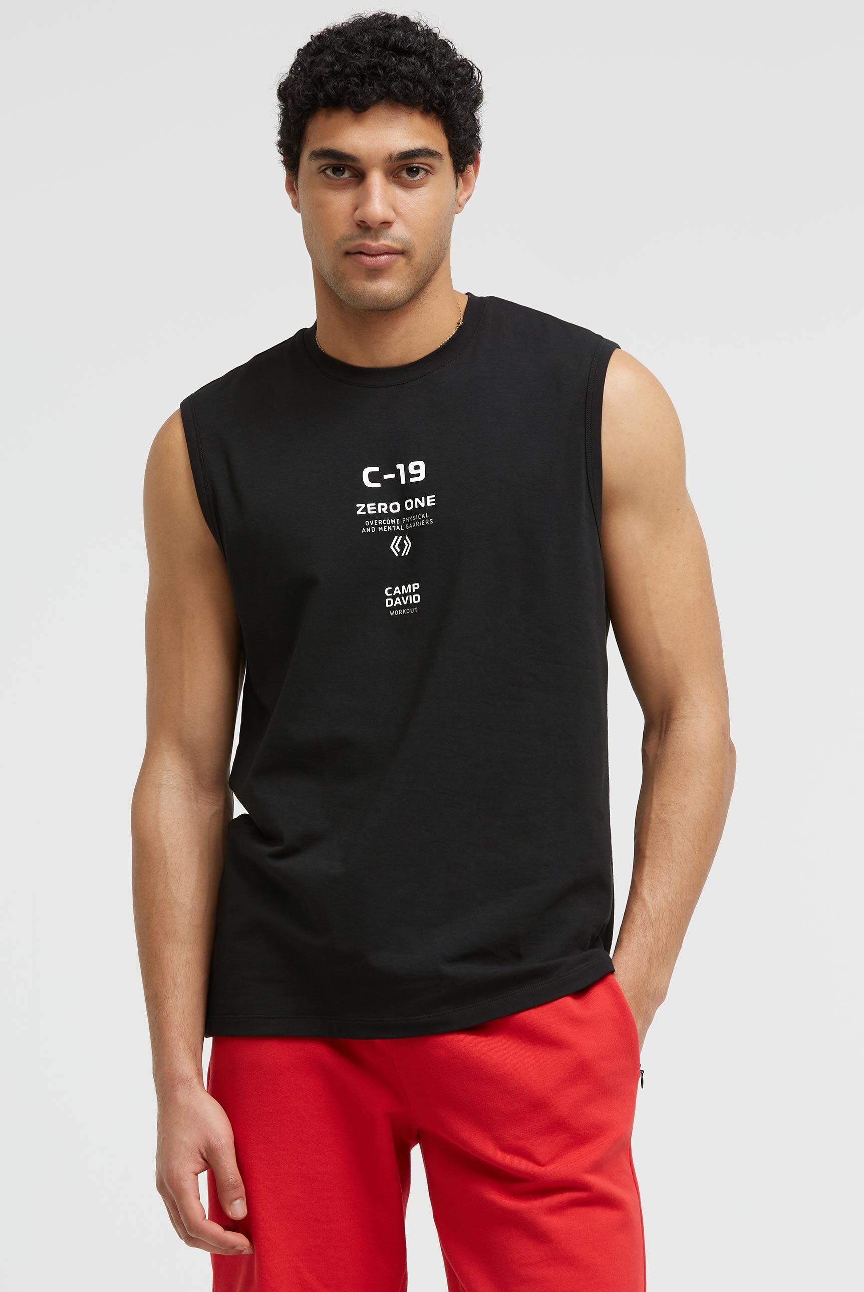 Tanktop z markowym nadrukiem