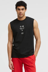 Tanktop z markowym nadrukiem