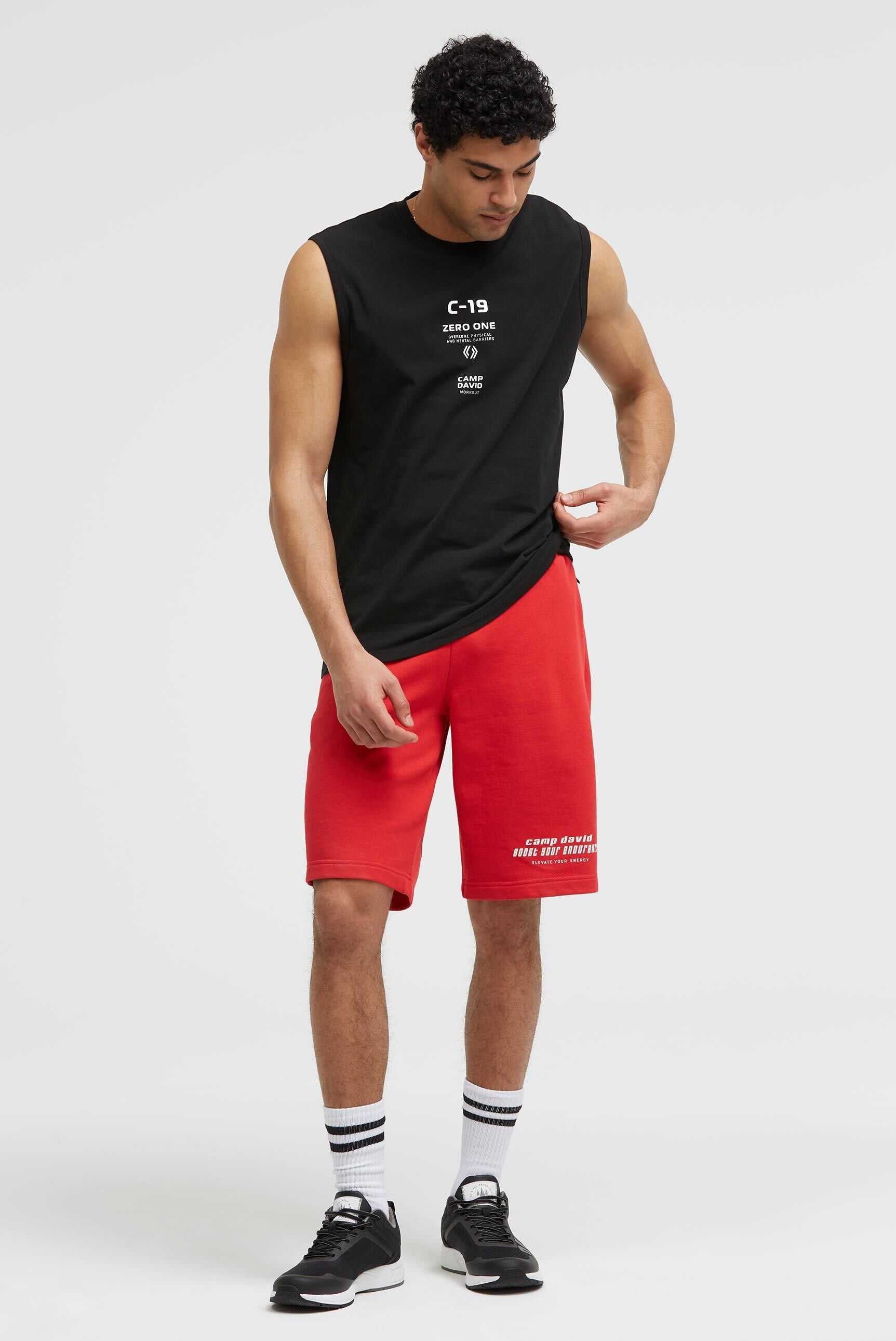 Tanktop z markowym nadrukiem - 3