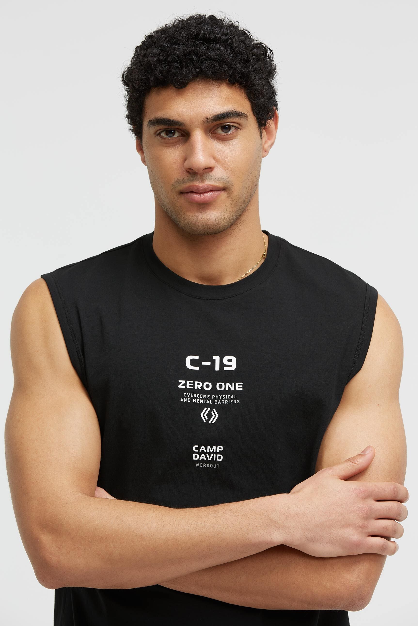 Tanktop z markowym nadrukiem