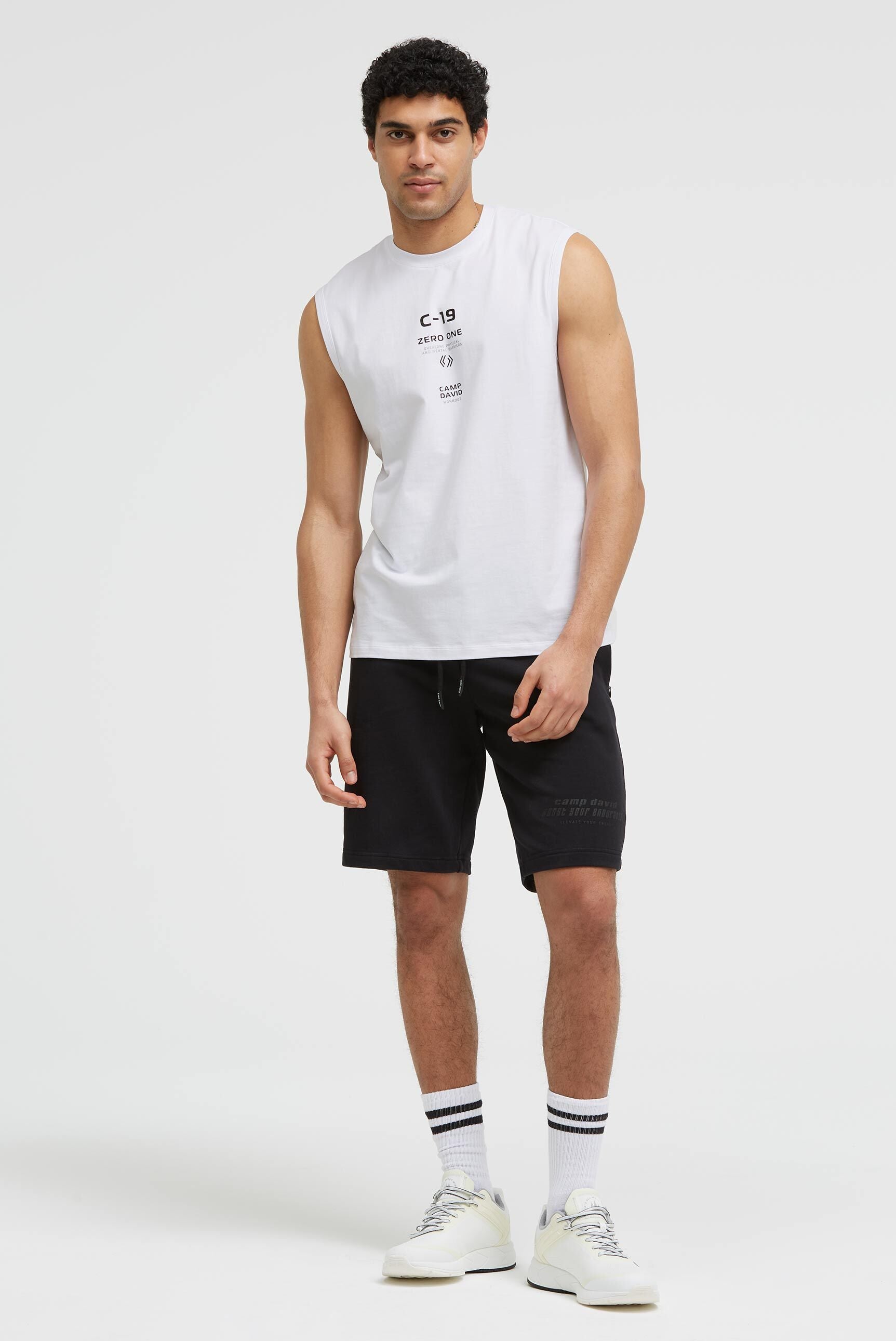 Tanktop z markowym nadrukiem