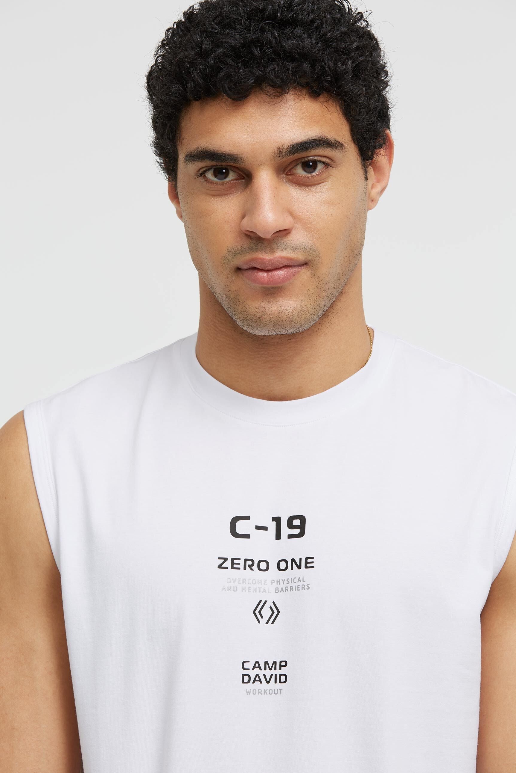 Tanktop z markowym nadrukiem