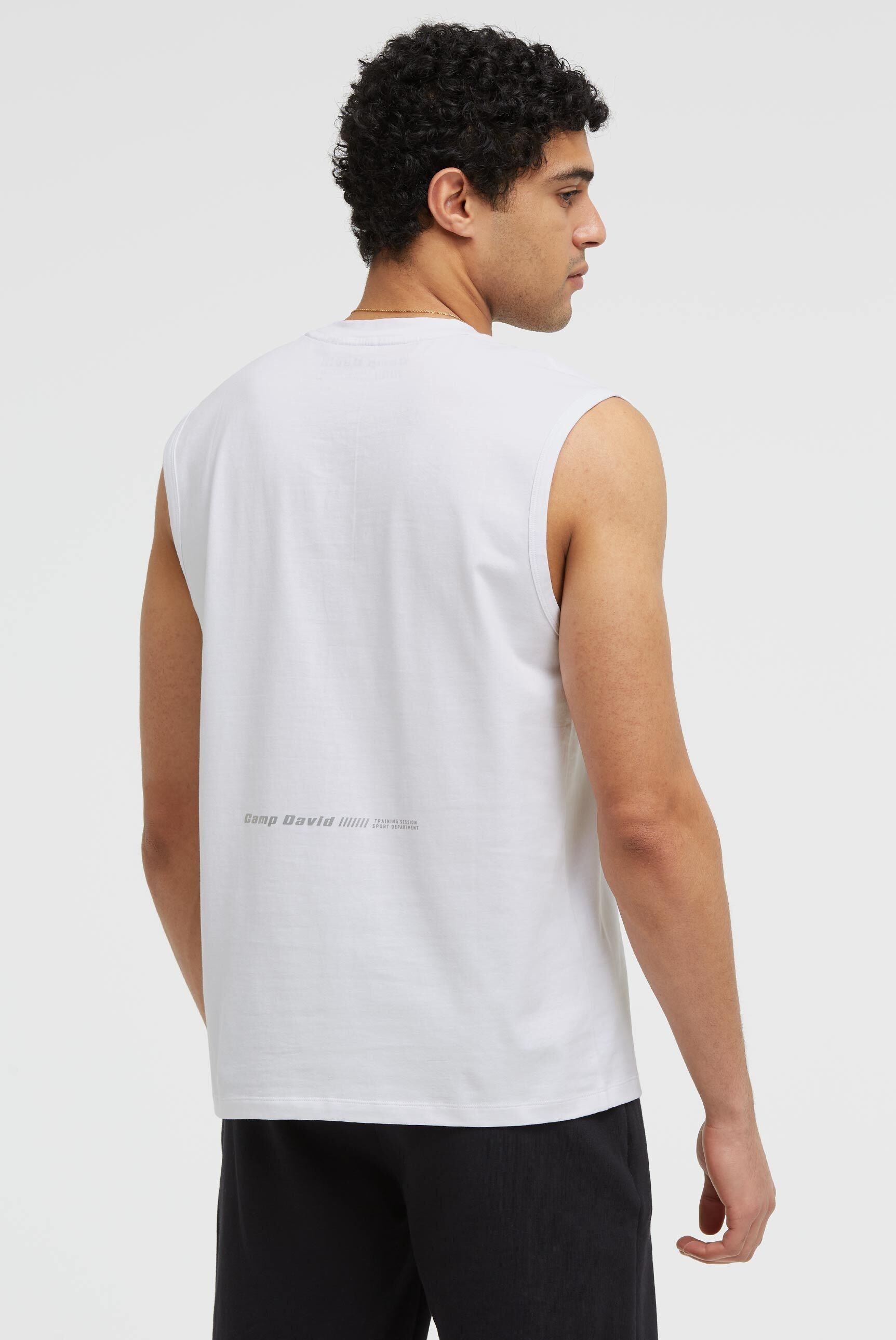 Tanktop z markowym nadrukiem - 5