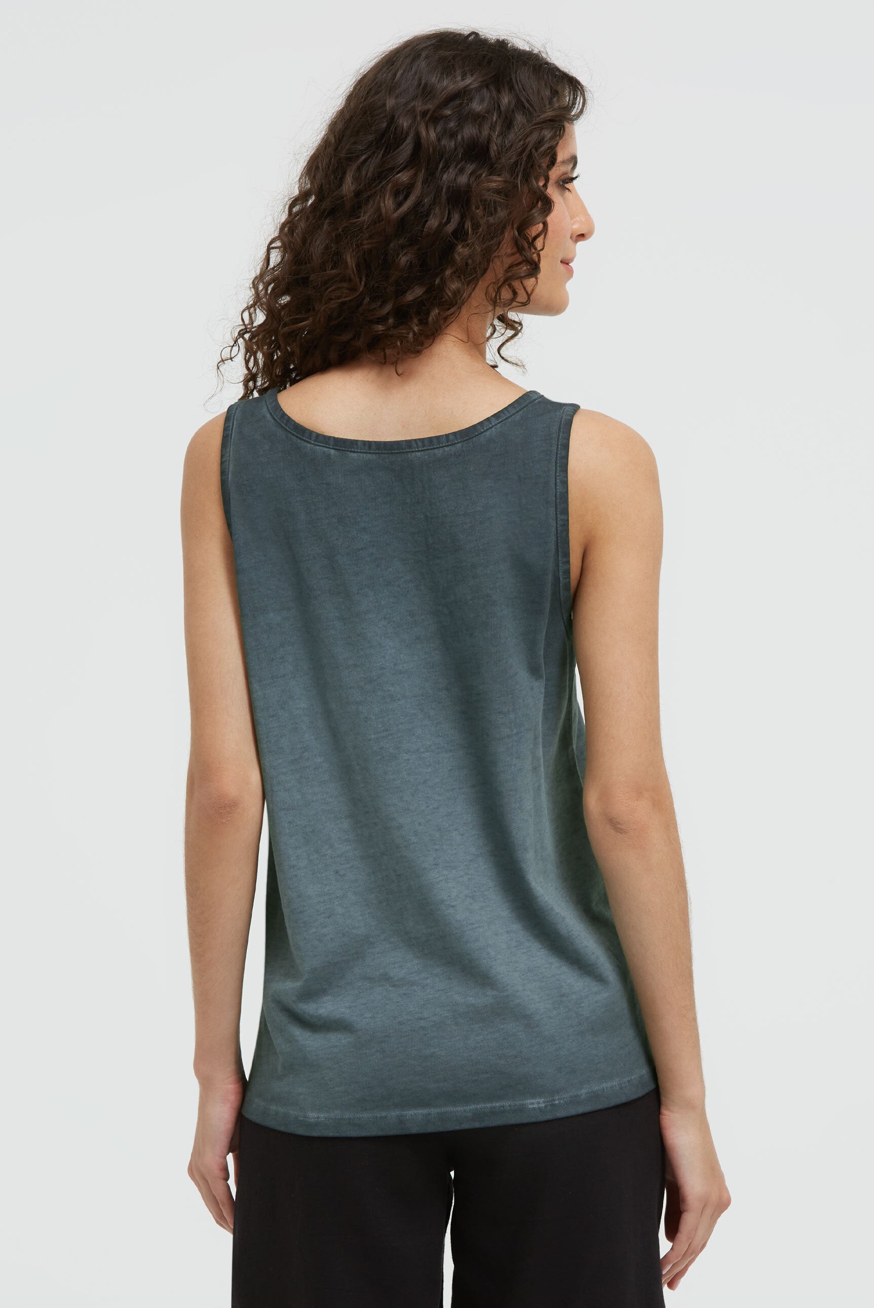 Top Inside Oil Dyed z nadrukiem logo 