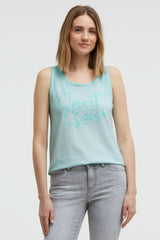 Top Inside Oil Dyed z nadrukiem logo 