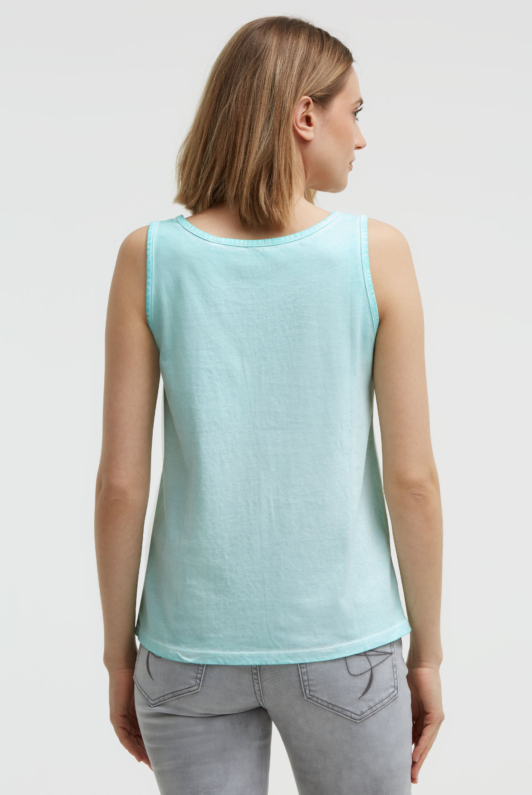 Top Inside Oil Dyed z nadrukiem logo 