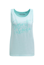 Top Inside Oil Dyed z nadrukiem logo 
