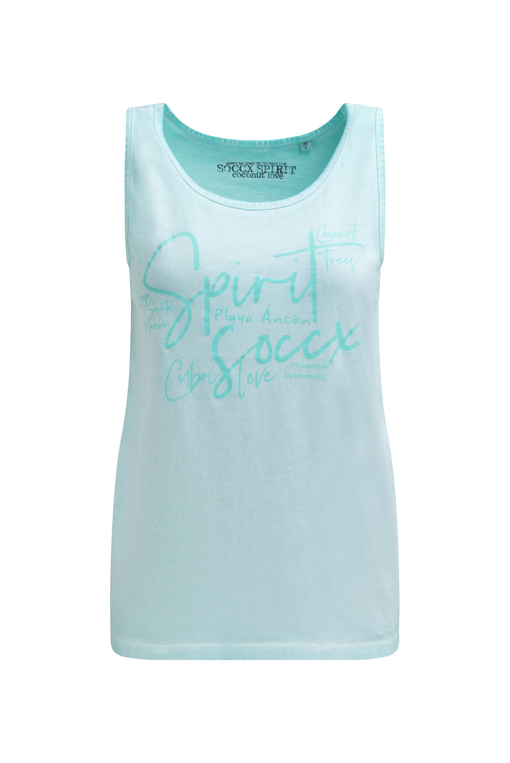 Top Inside Oil Dyed z nadrukiem logo  - 1