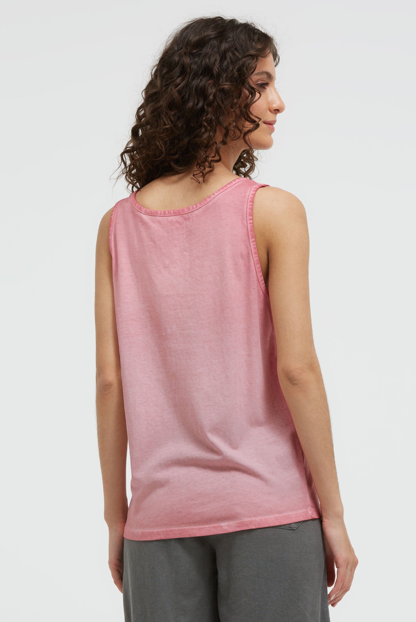 Top Inside Oil Dyed z nadrukiem logo 