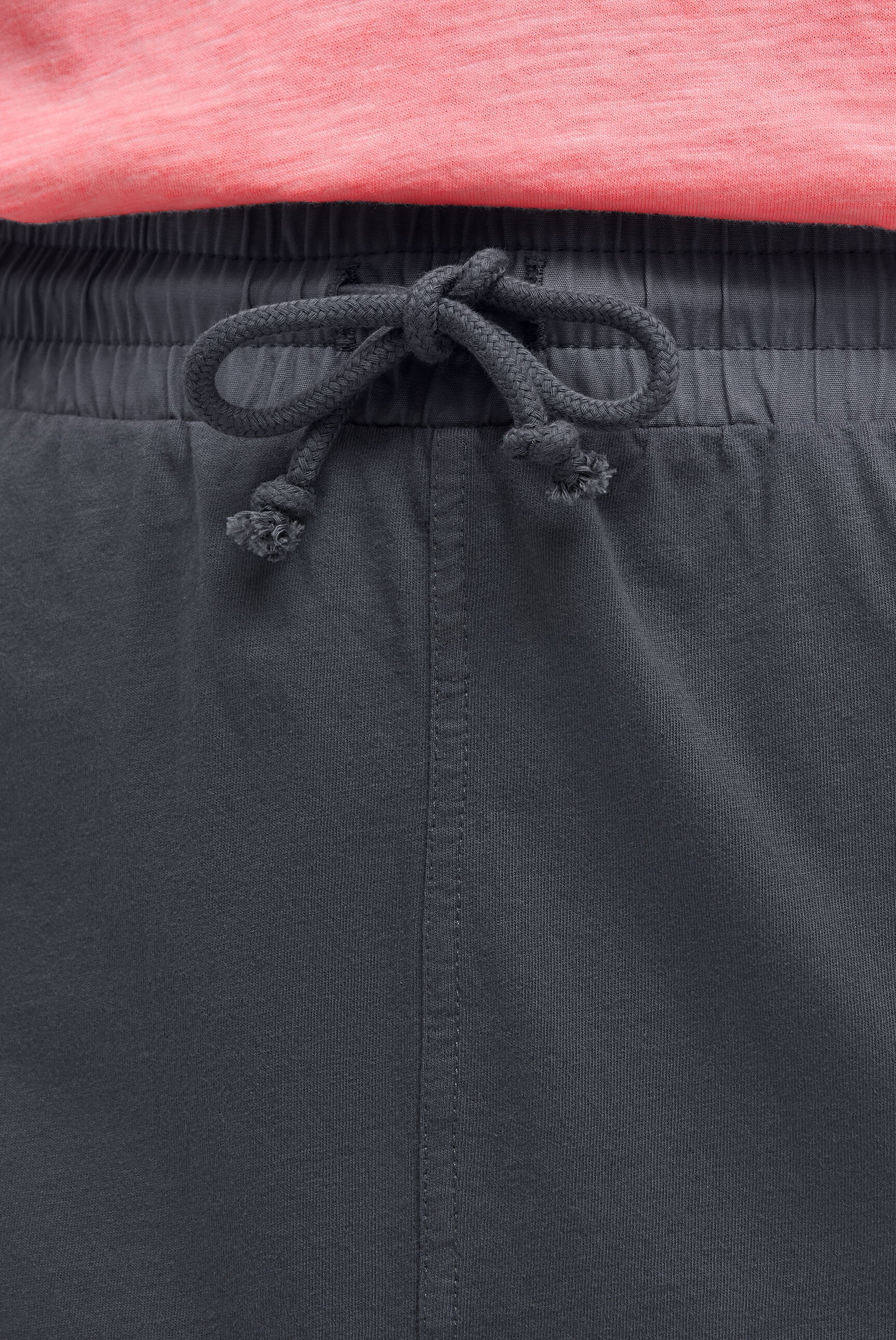 Kurzer Jersey-Rock mit Elastikbund grey bay - 4