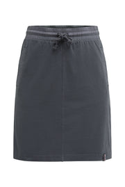 Kurzer Jersey-Rock mit Elastikbund grey bay