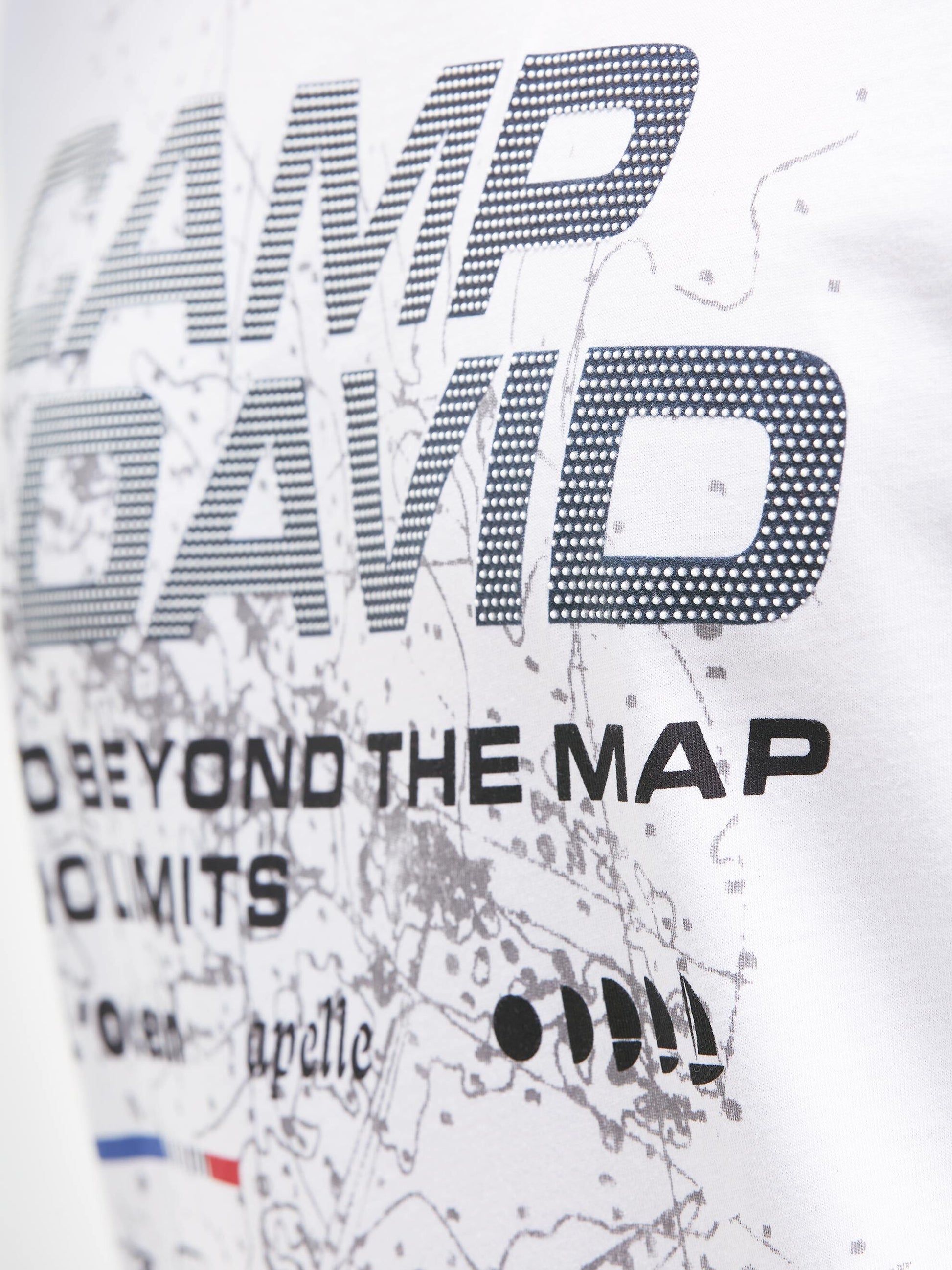 T-Shirt Rundhals mit Logo Artwork opticwhite - 6
