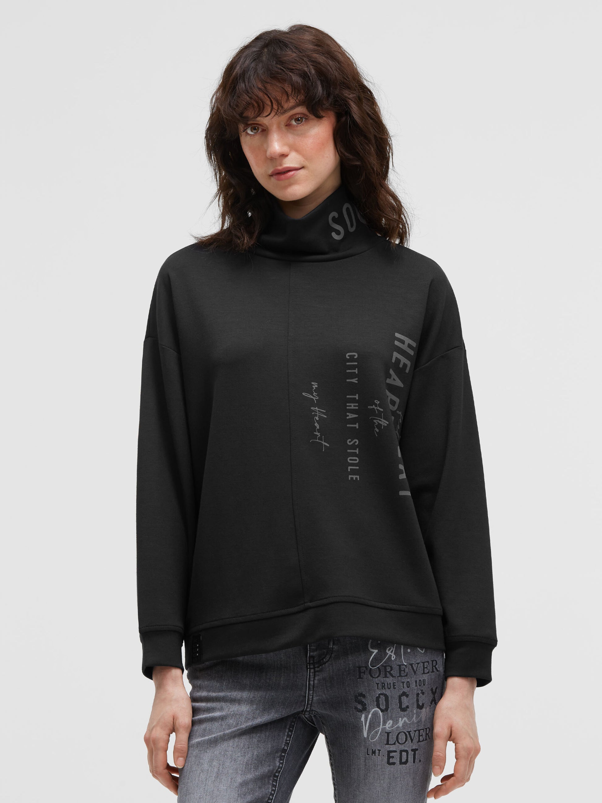 Bluza do nurkowania z stójką i nadrukami z logo - 2