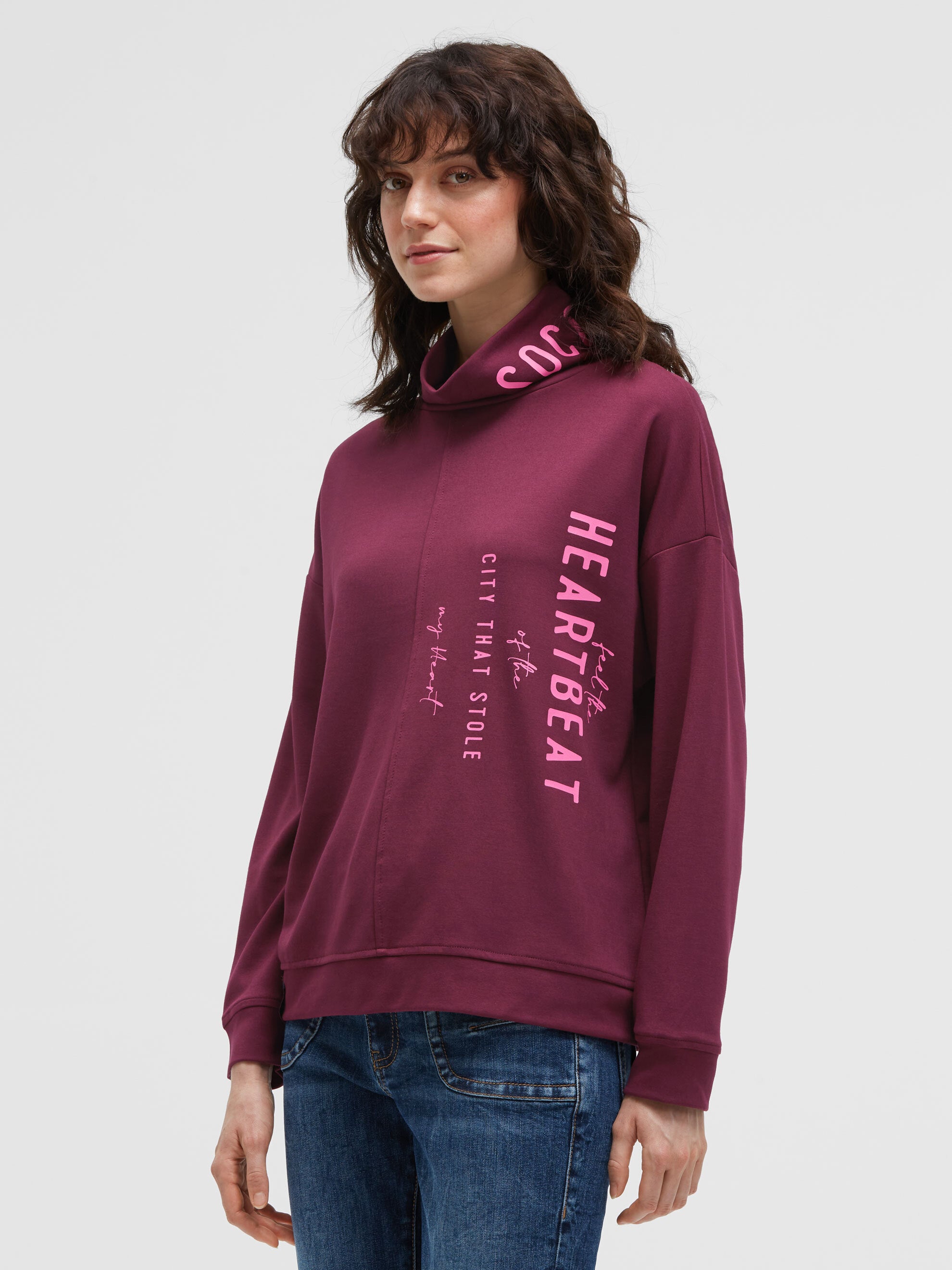 Bluza do nurkowania z stójką i nadrukami z logo