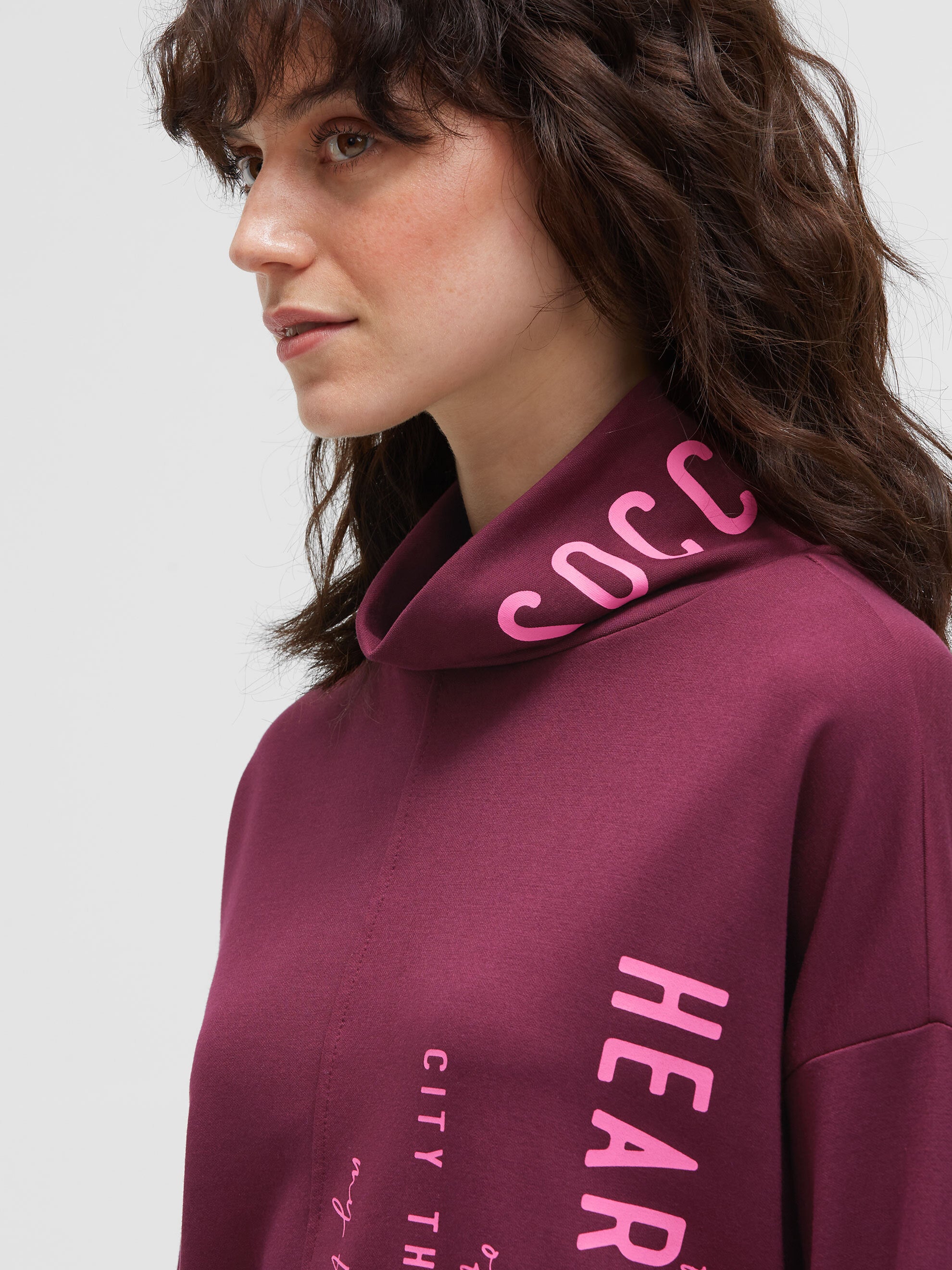 Bluza do nurkowania z stójką i nadrukami z logo